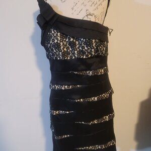 One Shoulder Cocktail Dress